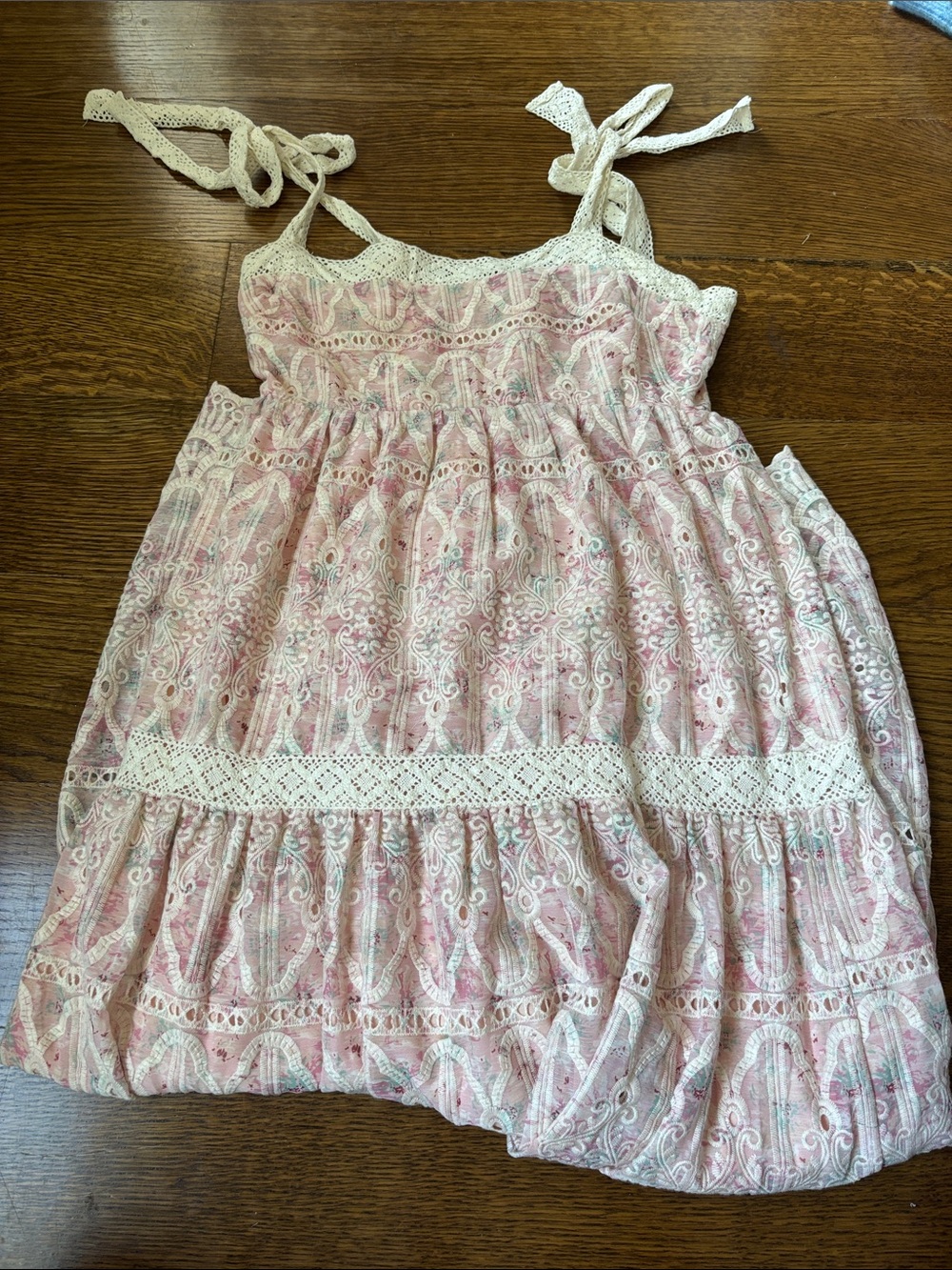 En Saison pink maxi dress